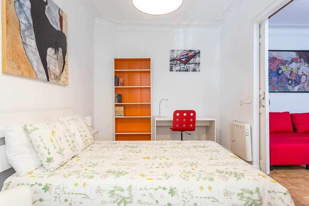 Apartamento Piso confortable y céntrico Madrid Exterior foto